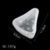 Molde de silicona líquida para queso triangular, molde para decoración de pastel de mousse de azúcar, arcilla blanda, pegamento, yeso