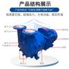 Bomba de Vacío de Anillo de Agua Serie 2Bv Industrial Alto Vacío Libre de Aceite Silenciosa Circulación de Agua Impulsor Hierro Fundido/Acero Inoxidable