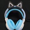 Nuevos Accesorios para Auriculares, Decoración de Orejas de Gato, Accesorios Lindos, Auriculares con Cable, Colgante de Silicona Extraíble Libremente