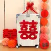 Pegatinas de Doble Felicidad Específicas para Bodas, Decoración de Maletas, Arreglos de Boda, Artículos del Dote de la Novia, Pared de Fondo de la Habitación de Bodas