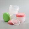 Fornecimento Direto da Fábrica Frasco Redondo de Camada Dupla 100g Frasco de Creme Frasco de Creme Facial Pote de Máscara Facial Cosmético Plástico Frasco Vazio