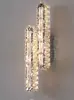 Lámpara de Pared de Cristal Minimalista de Lujo Ligero para Sala de Estar, Pared de Fondo de TV, Lámpara de Pared Decorativa Moderna y Sencilla para Pasillo, Dormitorio, Mesita de Noche
