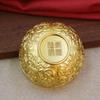 Tigela Baifu de Latão dragão e fênix Tigela tigela de moedas tigela chinesa talheres tigela de cobre decoração frente de Buda copo de abastecimento de água decoração de abastecimento de água