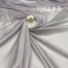 Tela de Textiles para el Hogar Sedosa Arrugada, Suave y Amigable con la Piel, Elegante Vestido de Novia, Tela de Organza Bordada Decorativa