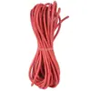 Punto 1 1.5 2 3mm cordón redondo de cuero color cordón de cuero accesorios DIY fabricantes de Yiwu al por mayor