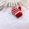 Estilo coreano diy acessórios de vestuário luvas de vestuário de lã decorativa pequenas luvas acessórios de vestuário infantil flores artesanais