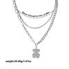 Collar de estilo Spice Girl, estilo coreano, moderno, con diseño de nicho, cadena de sudor de alta gama, accesorios que combinan con todo, collar de perlas.
