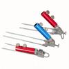 Suporte Metálico Colorido Suporte de Canhão Suporte de Vara de Pesca Rotativo 360 graus com Haste de Solo Estendida, Suporte de Vara de Pesca Atacado