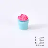 Muñeca de Casa en Miniatura Rosa de Alta Venta Muebles de Escritorio Adornos Dormitorio Sala de Estar Sofá Adornos de Resina DIY