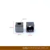 Hebilla Cuadrada de Metal Hebilla de Campana Colgante Hebilla para Cuerda de Usar Hebilla Decorativa Hebilla de Cordón para Cintura de Pantalones DIY Cabezal de Cuerda Cabezal de Cuerda Cabezal de Cordón