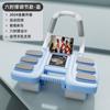 Roda Abdominal Rebound Automático Seis Cotovelos Quatro Rodas Treino de Músculos Abdominais Emagrecimento Muscular Abdominal Equipamento de Fitness Indoor para Homens e Mulheres em Casa