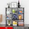 Armário de Armazenamento Xiu Nai Estante Montagem Armazenamento Multicamadas Rack de Ferro Armazenamento Combinado Simples Moderno Estante Rack de Armazenamento Simples