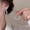 Pendientes de Aro Irregulares de Alta Gama para Mujer, Lujo Accesible Diseño de Nicho, Elegantes de Celebridad de Internet, Pendientes Exagerados, Pendientes, Pendientes