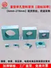 Abrazadera de plástico de alta resistencia para tubería con placa base soldada galvanizada para fijar tuberías de aceite, tuberías de hierro, tuberías de acero y cables; opciones de un solo agujero y doble agujero; abrazadera de tubería marina