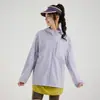 Roupa de Proteção Solar de Seda Gelada UPF50+, Novo Estilo de Verão, Leve, Anti-UV, Respirável para Exterior, com Capuz, Roupa para a Pele