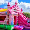 Castillo inflable transfronterizo, parque infantil al aire libre, trampolín inflable, cama elástica inflable europea y americana, equipo de diversión, castillo travieso