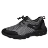 Sapatos Aquáticos Masculinos Sapatos de Malha 2026 Verão Respiráveis Malha Vazada Sapatos Fly-Knit Casuais Esportivos Caminhada Sapatos Aquáticos para Homens