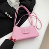 Bolsa baguette de laço estilo estrangeiro para poucas pessoas de alto valor 2025 nova coleção de primavera bolsa feminina moda ombro casual bolsa de axila