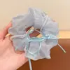 Goma para el pelo con lazo de encaje dulce para niñas, Diadema para moño, Accesorio para el pelo para niñas pequeñas, Cuerda para coleta