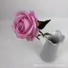 Veludo Cruzado Pérola Rosa Flor Artificial Flor Artificial Rosa Dia dos Namorados Arranjo de Flores Cascata de Rosas Decoração de Parede de Flores Material Floral
