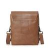 Bolso Pequeño de Cuero PU Crazy Horse Bolso Coreano para Hombre Bolso de Hombre Mochila Casual de Moda Bolso de Hombro Cruzado Tendencia para Hombre