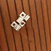 Estoque Disponível de Fivela em I com Espigões, Piso de Madeira Plástica Anti-Corrosão para Exterior, Acessórios e Conectores de Fivela de Aço Inoxidável