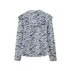 Ropa Europea y Americana Transfronteriza Aliexpress Otoño Moda Popular Chaqueta con Estampado Animal + Traje de Falda