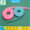 Funda de aislamiento de fábrica fuente diadema elástica gafas de natación elásticas ajustables diadema de silicona cinta de silicona de grado alimenticio de colores