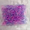 Bandas de Colores Desechables Transfronterizas para el Cabello de Niños, Gomas para el Cabello Empaquetadas en Bolsa de TPU que No Dañan el Cabello, Accesorios para el Cabello