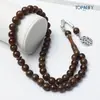 45 Piezas de Cuentas de Oración de 10*10mm, Pulsera de Estilo de Oriente Medio con Cuentas de Oración de Aleación en la Parte Inferior, Cuentas de Oración para Cocinar, Pulsera de Cuentas de Alabanza