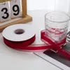 Fita de Malha Cetim Média Fita Inglesa Fita para Embalagem de Buquê Floral Amarração de Bolo Materiais Florais Atacado DIY