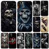 Funda para iPhone 16 con diseño de calavera, genial, de Halloween, para hombre.