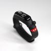 Pulsera Inteligente con Bloqueo Ic Pulsera Inteligente Pantalla LED Hora Deportes Pulsera Impermeable Dibujos Animados Táctil Reloj