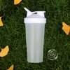 Vaso agitador deportivo 600ml vaso para batidos fitness vaso agitador de proteína en polvo vaso mezclador se puede imprimir con logo publicidad vaso de plástico