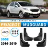 Adecuado para Peugeot 3008 2016-2019 Guardabarros para Neumáticos de Coche Cross-Border de Exportación