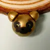 Fabricante Original Cabeza de Animal de Dibujos Animados de Madera Lindo Hecho a Mano DIY Accesorios de Cuentas Adornos Decorativos Creativos de Cuentas de Madera