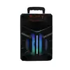 Altavoz Bluetooth para Exteriores de 6.5 pulgadas Subwoofer para el Hogar Bt-6115 Micrófono Cuadrado Portátil Audio para Baile