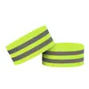 Correas reflectantes para caminar, andar en bicicleta y correr de noche. Cinta reflectante de seguridad para muñeca, brazo, tobillo y pierna. Alta visibilidad.