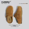 Zapatos Birkenstock de Suela Gruesa Éxito Mundial para Mujer 2025 Nuevo Estilo Otoño que Aumentan la Altura Mocasines sin Cordones para Uso en Exteriores