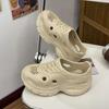 Zapatillas de verano para mujer Torre Shoes, estilo retro, a la moda, combinables, para exteriores, informales, transpirables, huecas y transpirables.