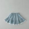 Saias da Moda para Meninas Estilo Ins, Novos Produtos de Verão, Saias Curtas para Bebês Meninas, Saias Versáteis Lisas Florais para Crianças