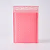 Bolsa de burbujas de película coextruida rosa Bolsa autoadhesiva Bolsa de espuma engrosada Bolsa de embalaje para ropa Bolsa de burbujas Bolsa de embalaje para express