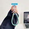 Cordón para Teléfono Móvil Color Dopamina Llavero de Cámara Correa de Muñeca Anti-Pérdida Moda Simple Correa Corta para Teléfono para Bolsos