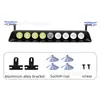 Nuevo punto culminante S3 8LED luz de flash de ventosa de bloque frontal LED para coche luz de pala luz de apertura luz estroboscópica