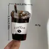 Yhj Accesorios para el Cabello Nuevo Diseño Creativo Forma de Taza de Café Pasador Placa de Agarre Acrílica Pinza Tiburón para Medio Recogido