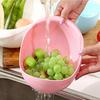 Cocina Lavado de Arroz Lavar Arroz Colador Fugas Plástico Lavabo Cesta Suministros Cesta de Drenaje Cesta para Lavar Verduras Lavabo para Lavar Verduras Cesta de Frutas