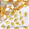 6*10mm Rombos Fondo Plano Super Brillantes Joyería para Uñas Accesorios de Joyería de Pedrería de Vidrio Arte de Uñas Portátil Diamante Al Por Mayor