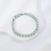 Pulsera Redonda Transfronteriza 6.0 con Cierre de Extensión Multicolor, Pulsera Colorida de Circonita de Alta Calidad para Mujer, Mayoreo