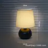 Luminária de mesa criativa de três cores em tecido retrô nórdico e arte em ferro, luminária de mesa decorativa para sala de estar, luminária de cabeceira para quarto, luz noturna ambiente