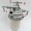 129612-55620 129100-55621 Filtro de Combustível de Quatro Tubos é Adequado para Yanmar 4Tne88-Rag2